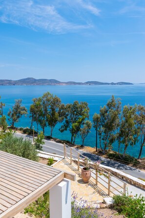 Studio, vue mer | Vue de la chambre