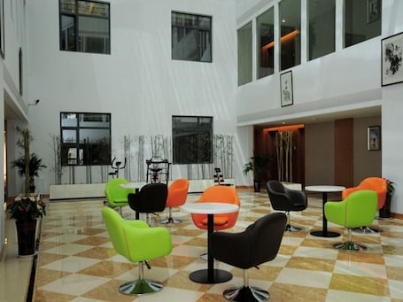 Sala de estar en el lobby