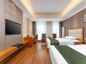 In-room safe, blackout curtains, iron/ironing board, free WiFi