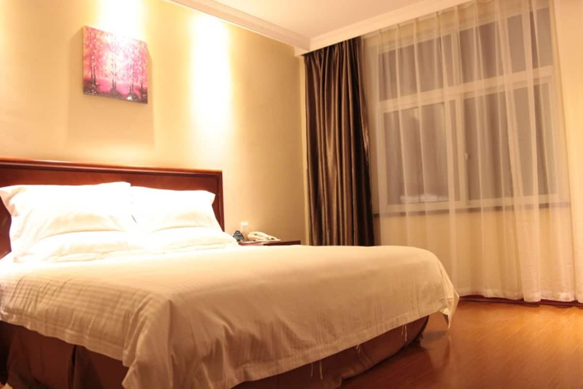 Blackout drapes, iron/ironing board (on request), WiFi (free)