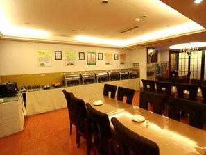 Breakfast area - GreenTree Inn Bozhou Qiaocheng District Yaodu Road Hotel (Bozhou)