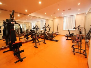 Fitness facility - GreenTree Inn BoZhou Qiaocheng District Yidu International Hotel (Bozhou)