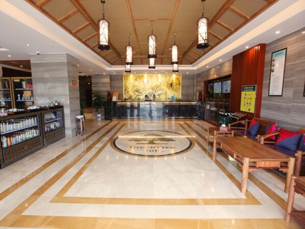 Lobby - GreenTree Inn BoZhou Qiaocheng District Yidu International Hotel (Bozhou)