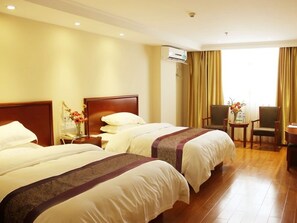 Blackout curtains, iron/ironing board, free WiFi - Greentree Inn Renmin Road Zhong Xing Express (Suqian)