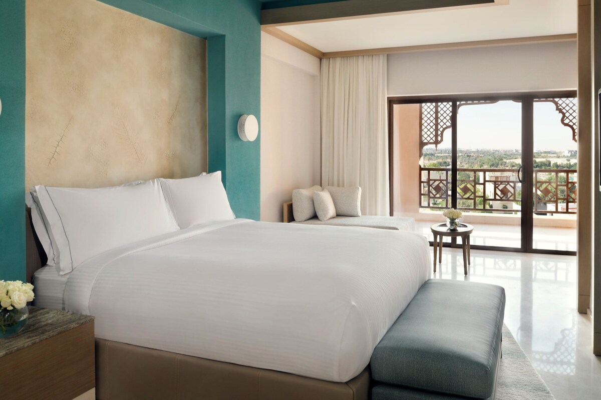 Down comforters, memory foam beds, minibar, in-room safe