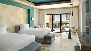 Premium Room, 2 Twin Beds (Club, North Wing) | Down comforters, memory foam beds, minibar, in-room safe - InterContinental Durrat Al Riyadh Resort & Spa by IHG (Riyadh)