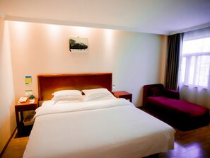 In-room safe, blackout curtains, iron/ironing board, free WiFi