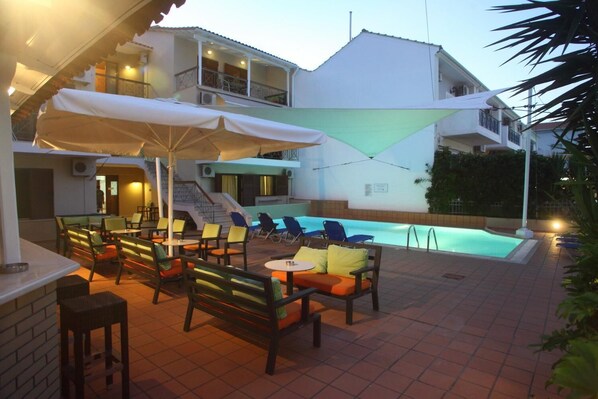 Seasonal outdoor pool