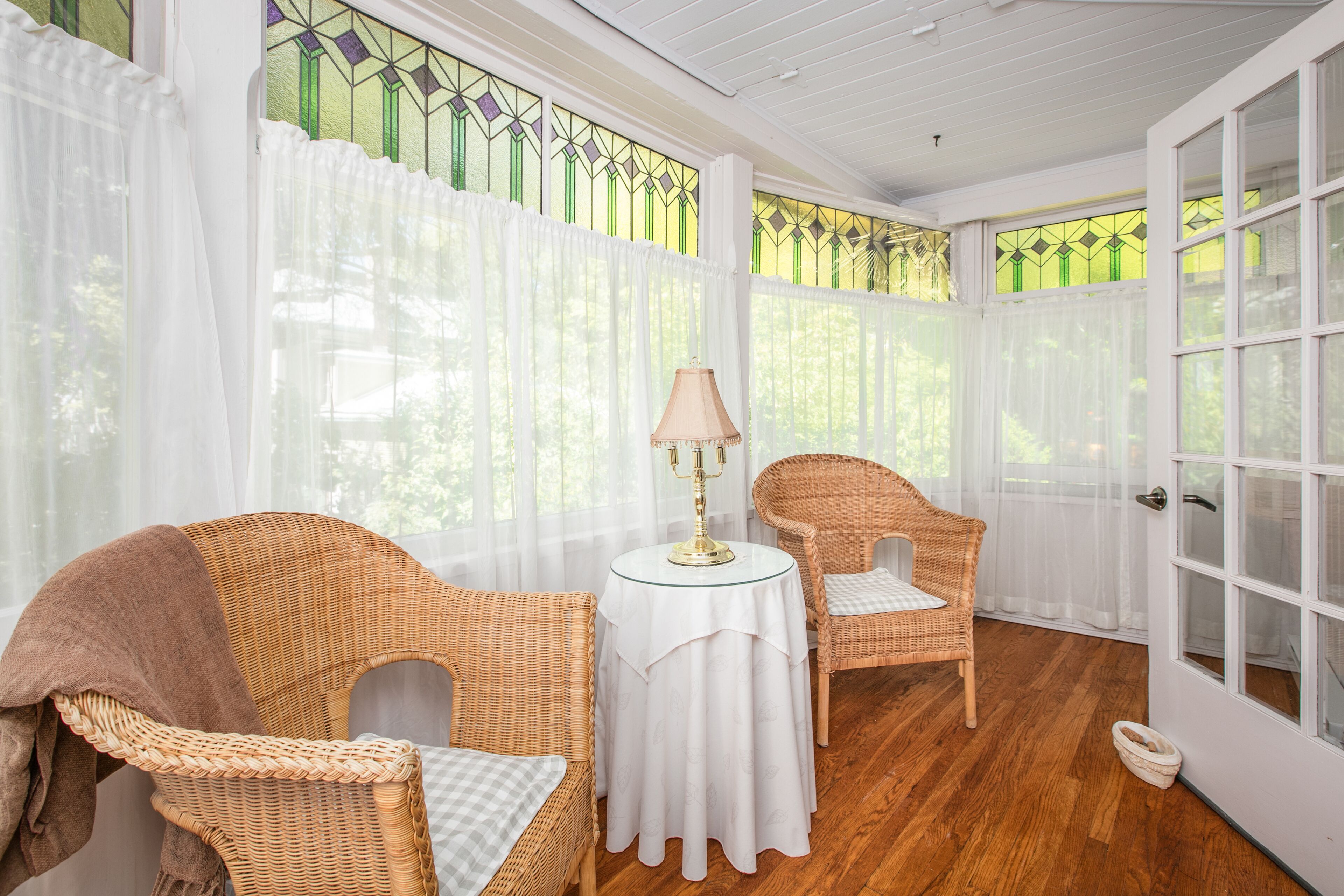 Individually decorated, individually furnished, blackout drapes