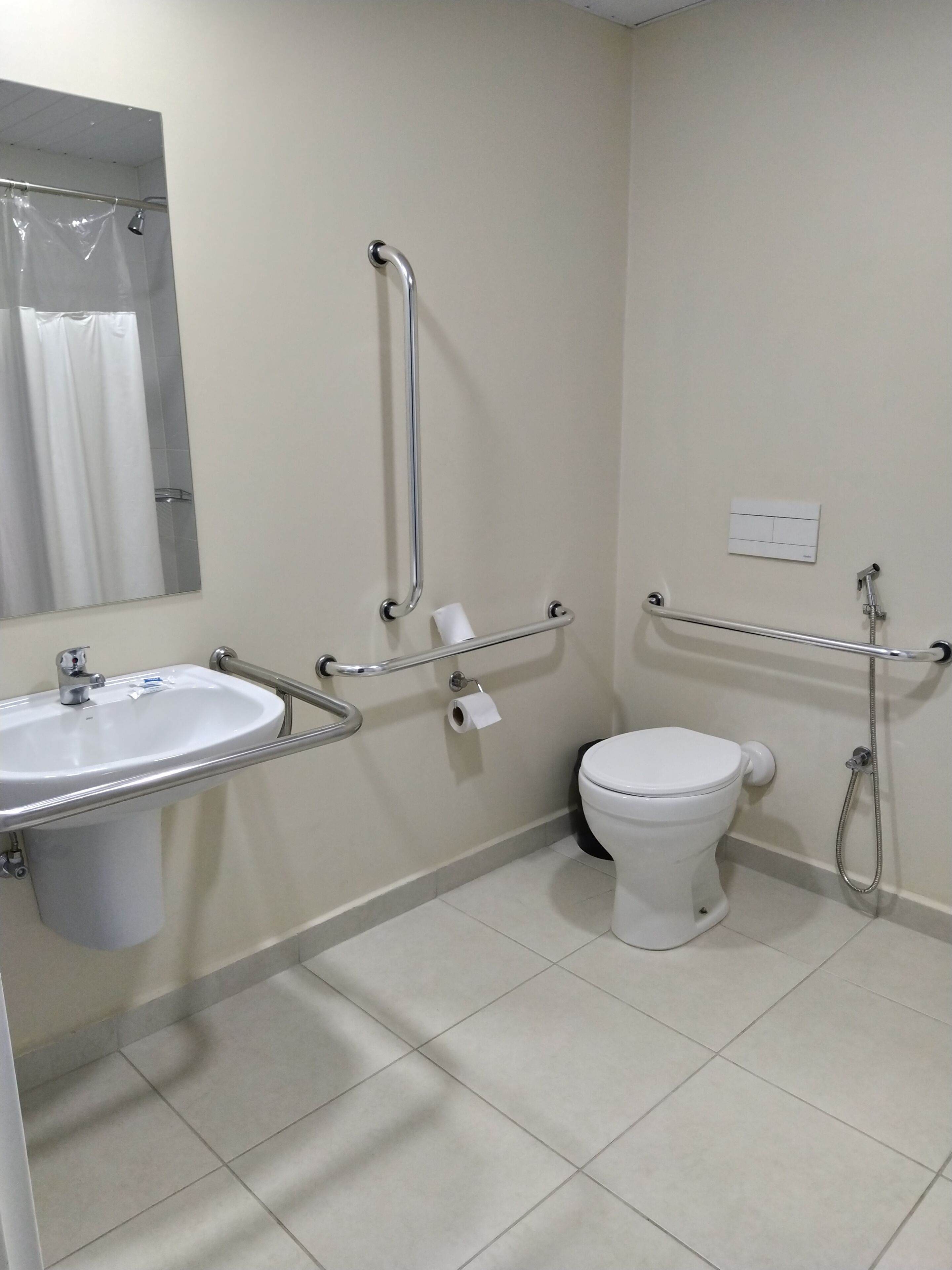 classic room, 1 double bed | bathroom | eco-friendly toiletries, hair dryer, towels