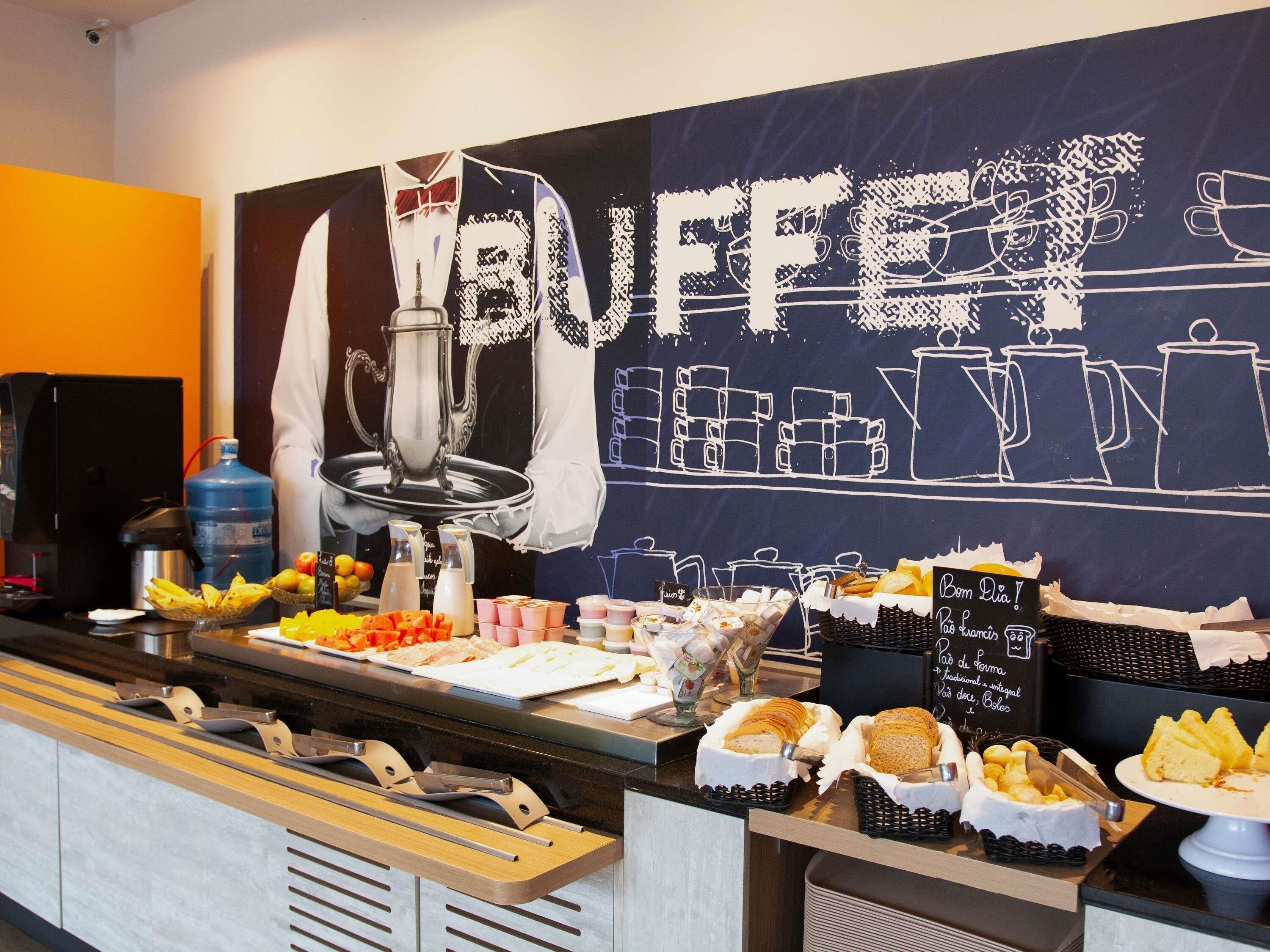 每日供應吃到飽早餐 (每人 BRL10.99)