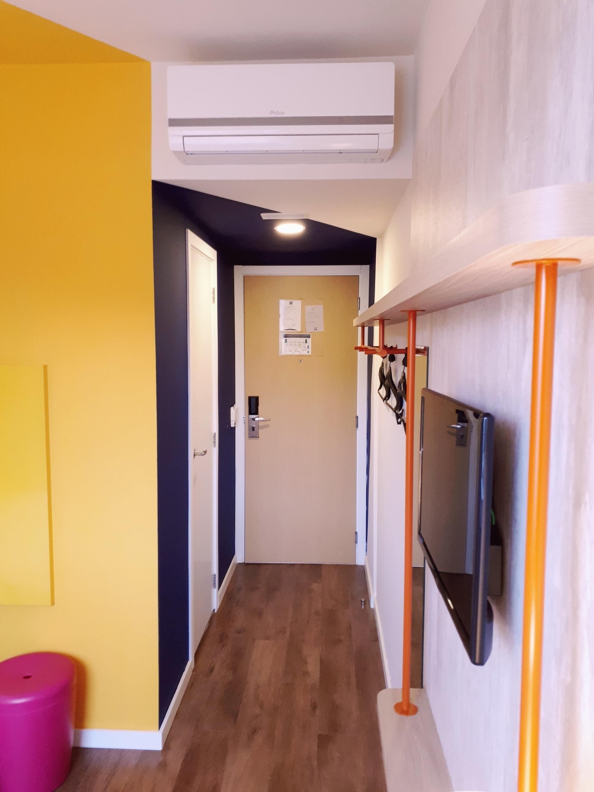 classic twin room, 2 single beds | desk, blackout curtains, soundproofing, free cots/infant beds