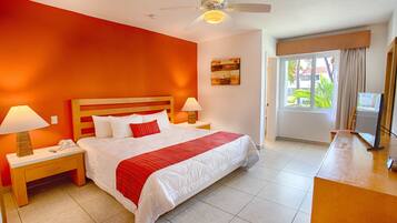 Down duvets, free minibar items, in-room safe, blackout curtains