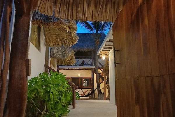 Interior entrance