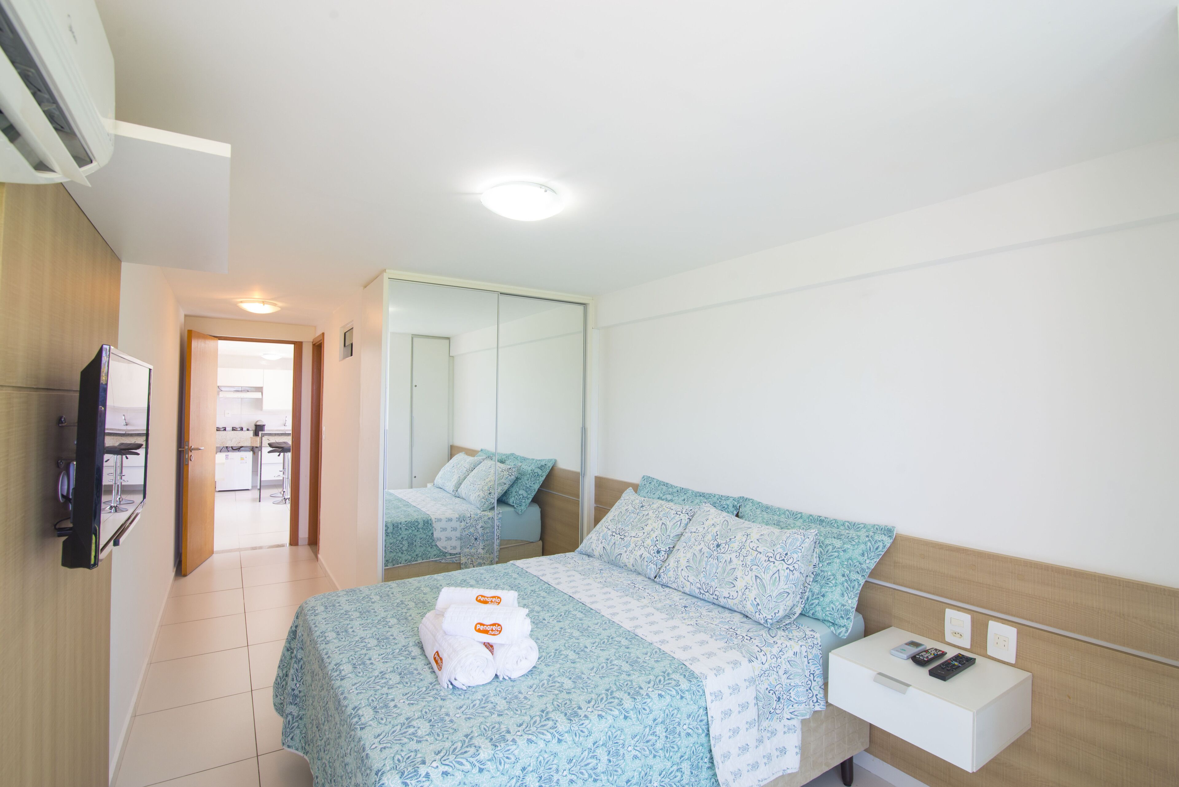 Panoramic Apartment, 1 Bedroom, Kitchen, Beach View | Blackout drapes, soundproofing, iron/ironing board, free WiFi