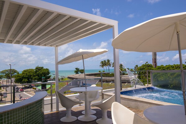 Terrace/patio - ISRAEL TAMBAU Flat by Penareia.tur.br (João Pessoa)