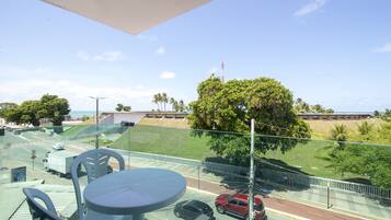 Panoramic Apartment, 1 Bedroom, Kitchen, Beach View | Balcony