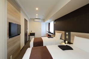 In-room safe, desk, free WiFi, bed sheets - Kuretake Inn Premium Nagoya Nayabashi (Nagoya)