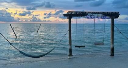 Beach Front Private Home with Dock