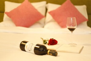 Deluxe Double Room | Premium bedding, desk, blackout curtains, iron/ironing board