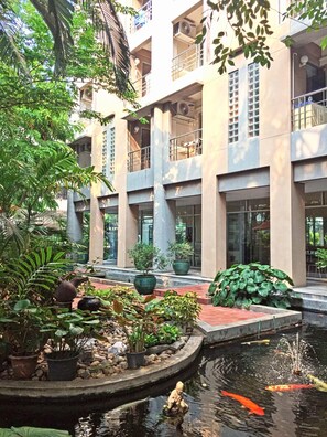 Khuôn viên nơi lưu trú