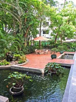 Enceinte de l’hébergement