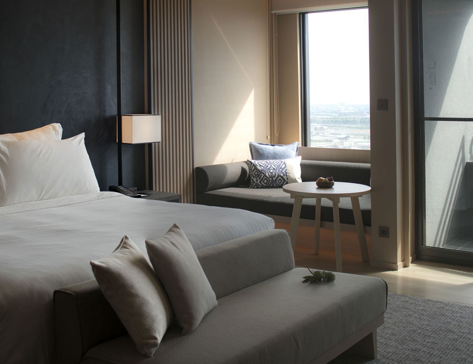 Premium bedding, free minibar, in-room safe, individually decorated