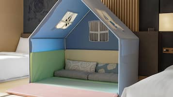 SPRING Japanese Superior Reserve Patio With Kids Tent | Premium bedding, minibar (free items), in-room safe, desk