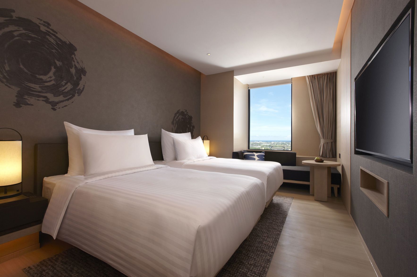 Premium bedding, free minibar, in-room safe, individually decorated