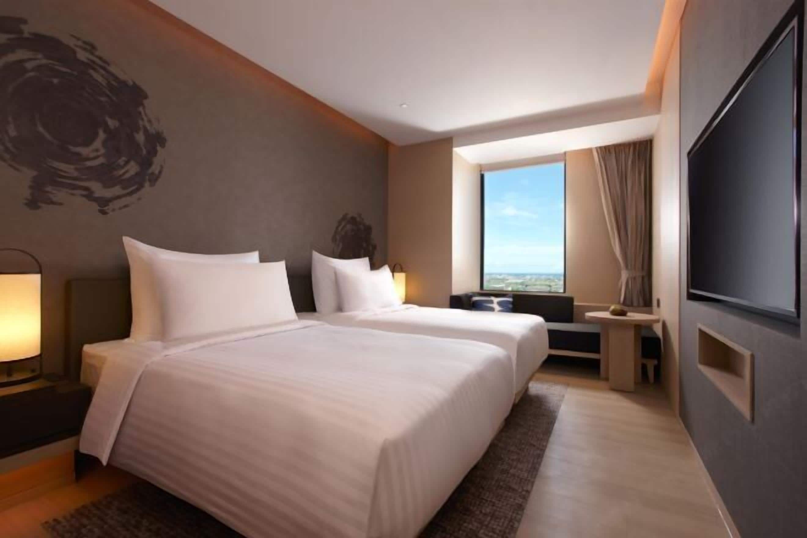 Premium bedding, free minibar, in-room safe, individually decorated