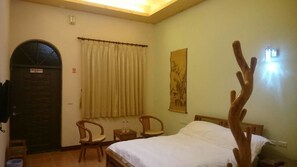 ห้องสแตนดาร์ดดับเบิล, วิวภูเขา | ผ้าม่านกันแสง, ห้องเก็บเสียง, เตียงเสริม/เปล, Wi-Fi ฟรี