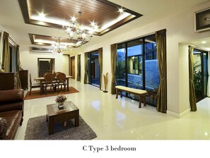 Villa, 3 camere da letto (  C  ) | Area soggiorno