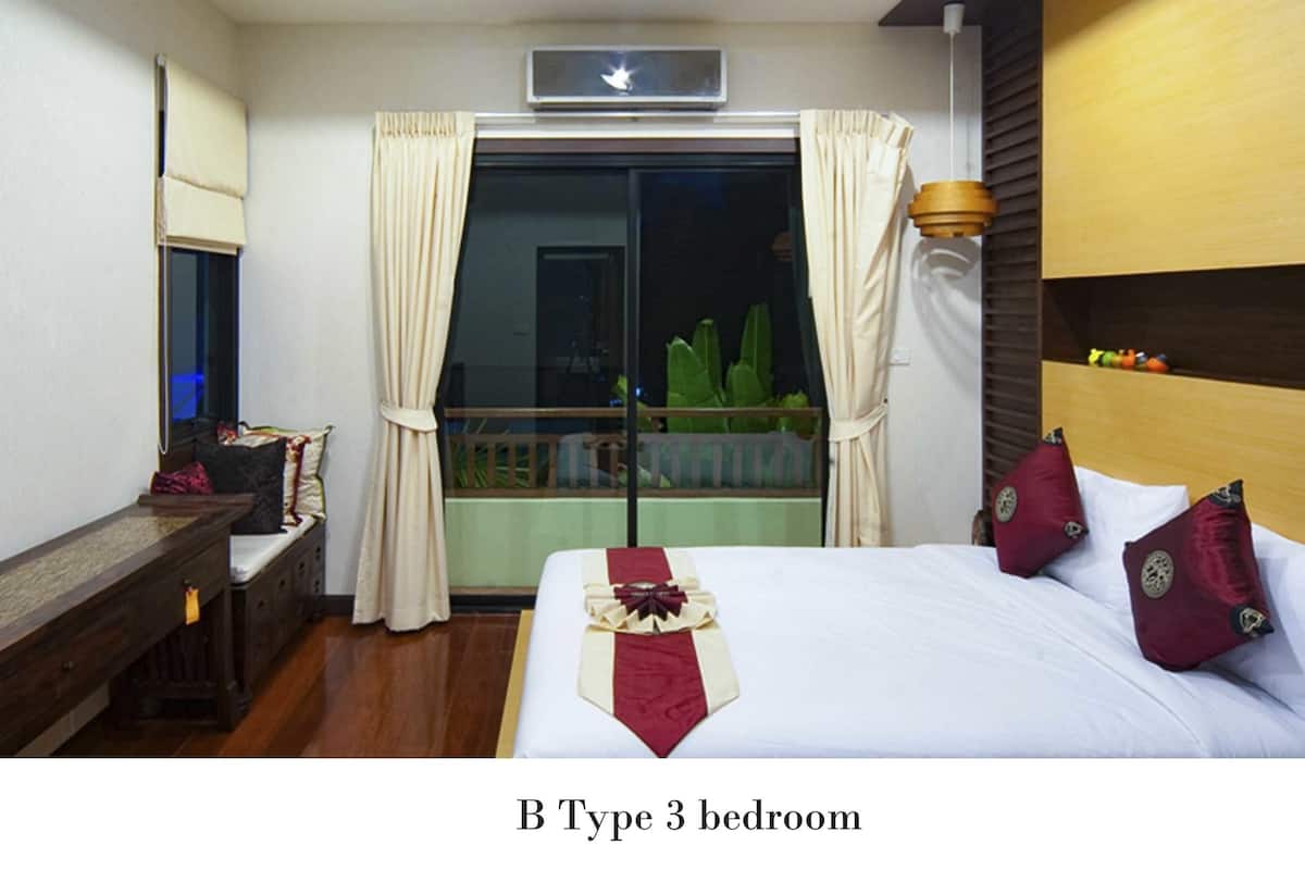 Villa B 3 Bedroom | In-room safe, free WiFi