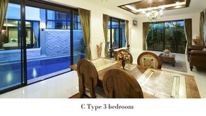 Villa, 3 Schlafzimmer (  C  ) | Zimmerausstattung