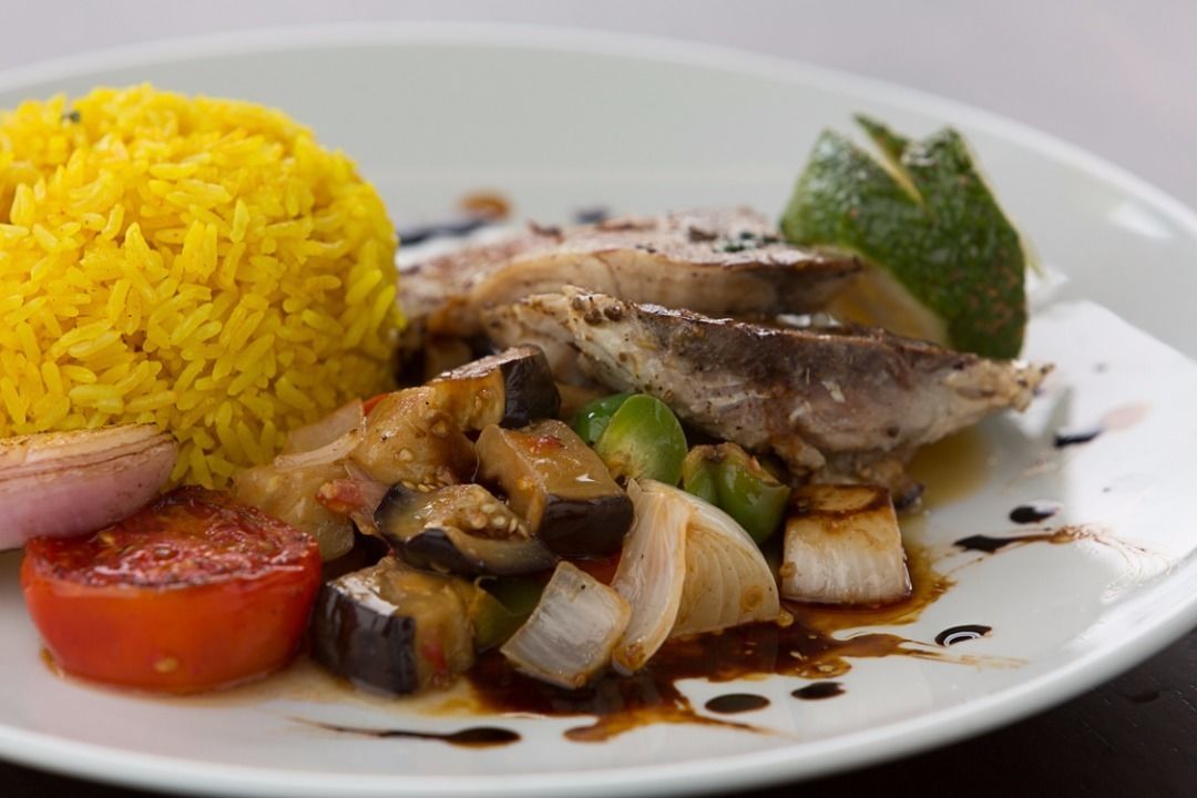 breakfast, lunch, dinner served; local and international cuisine