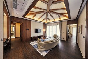 Individually decorated, individually furnished, blackout drapes