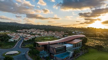 Landudsigt fra overnatningsstedet