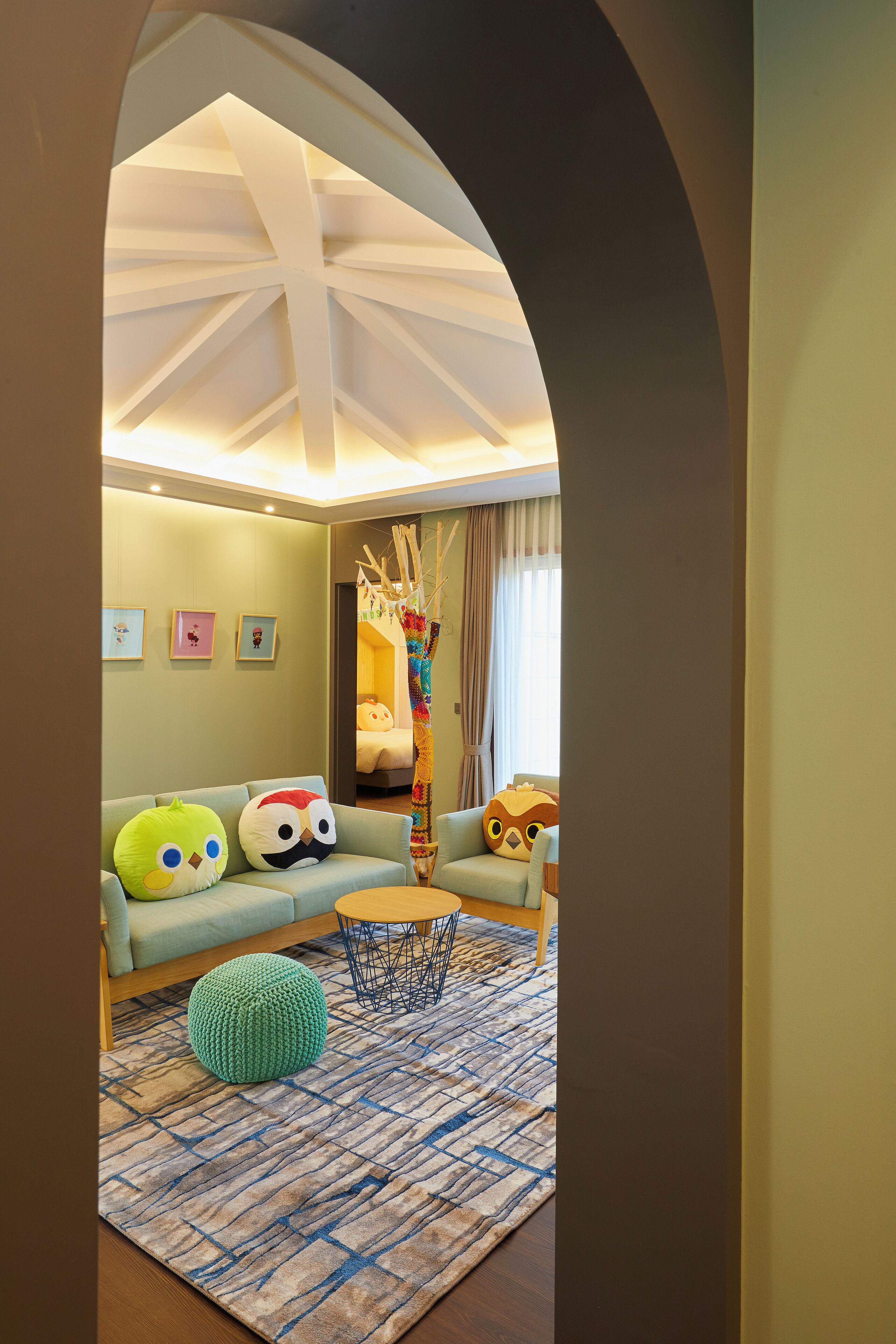 character house (kids room) | living area | flat-screen tv
