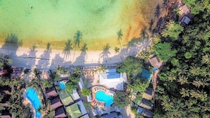 Outdoor pool, open 8:00 AM to 2:00 PM, pool loungers - Villa Cha Cha Salad Beach Koh Phangan (Ko Pha-ngan)