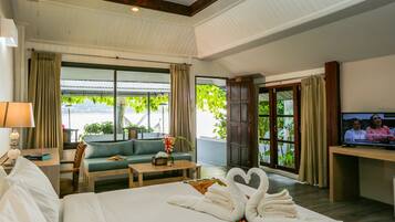 Villa Beachfront Terrace - Sea View | Utsikt mot strand/hav