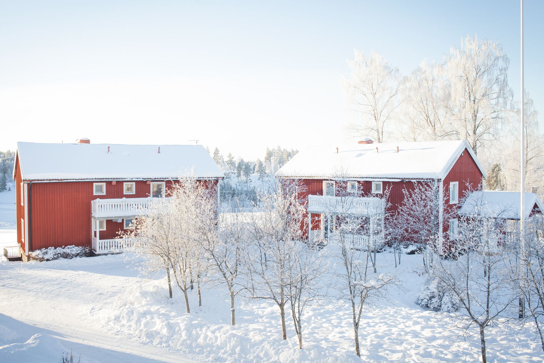 Voorkant van accommodatie