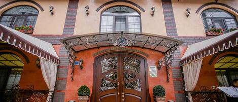 Façade de l’hébergement