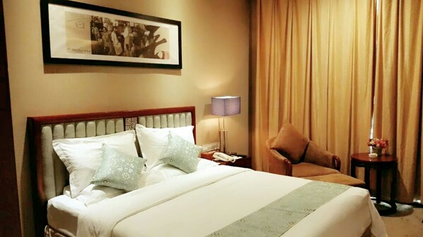 Deluxe Room | Living room - Taiyuan Jin Merchant International Hotel (Taiyuan)