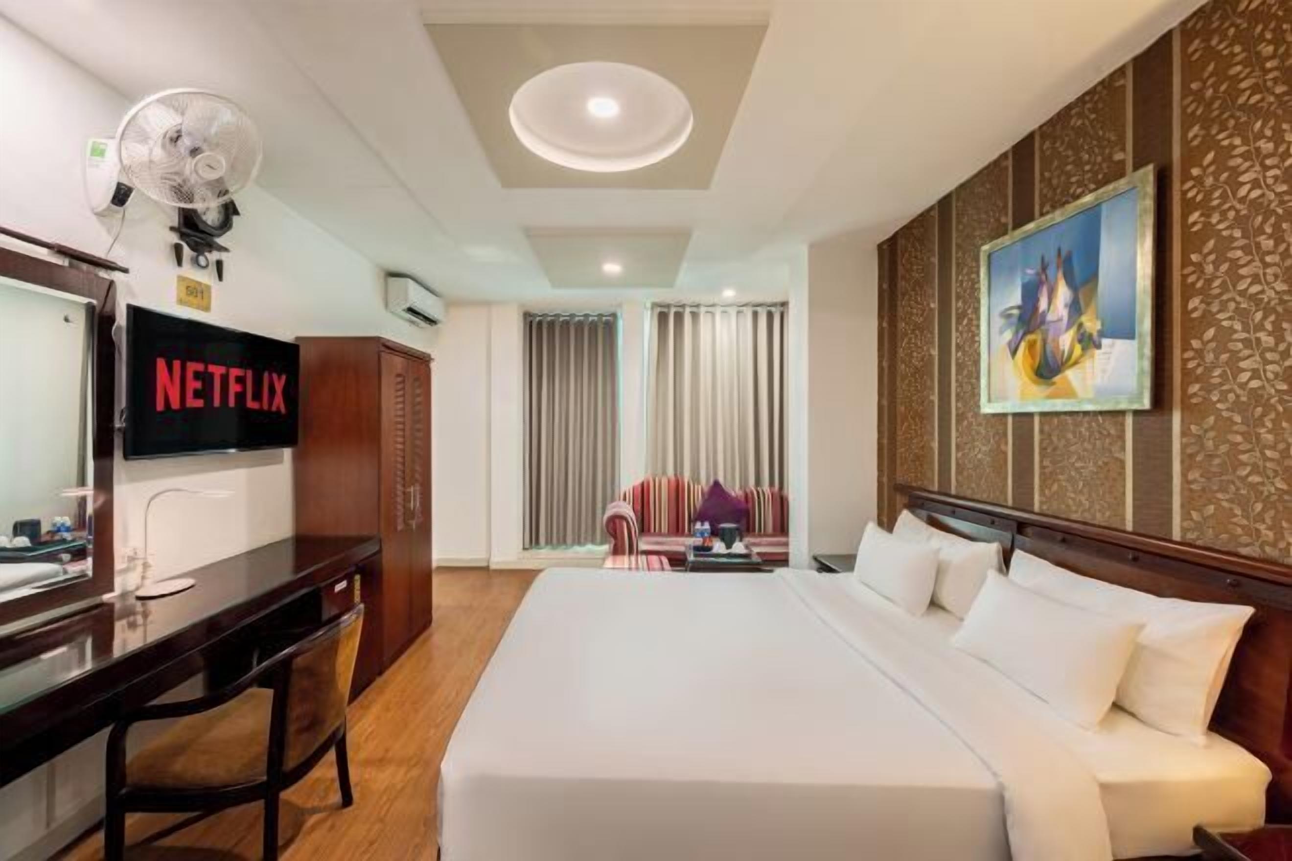 Minibar, in-room safe, blackout drapes, iron/ironing board