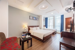 Camera familiare | 1 camera, minibar, una cassaforte in camera, tende oscuranti