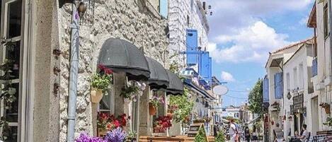 Voorkant van accommodatie