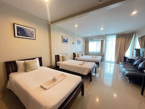 Family Suite  | Desk, iron/ironing board, free WiFi, bed sheets - Bann Lhong Rak Krabi (Krabi)