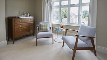 Premium bedding, individually decorated, individually furnished