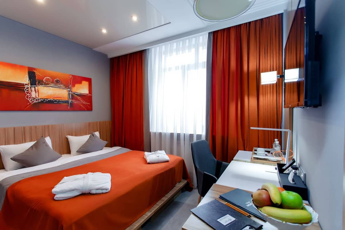 Suíte | Frigobar, cofres nos quartos, individualmente decorados