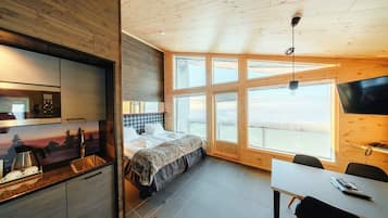 View Suite with Sauna | Private kitchen | Coffee/tea maker, electric kettle